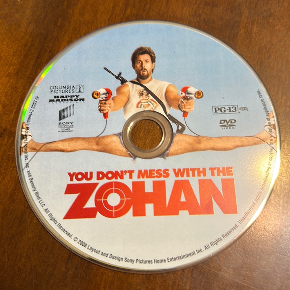 DVD: You don’t mess with the Zohan